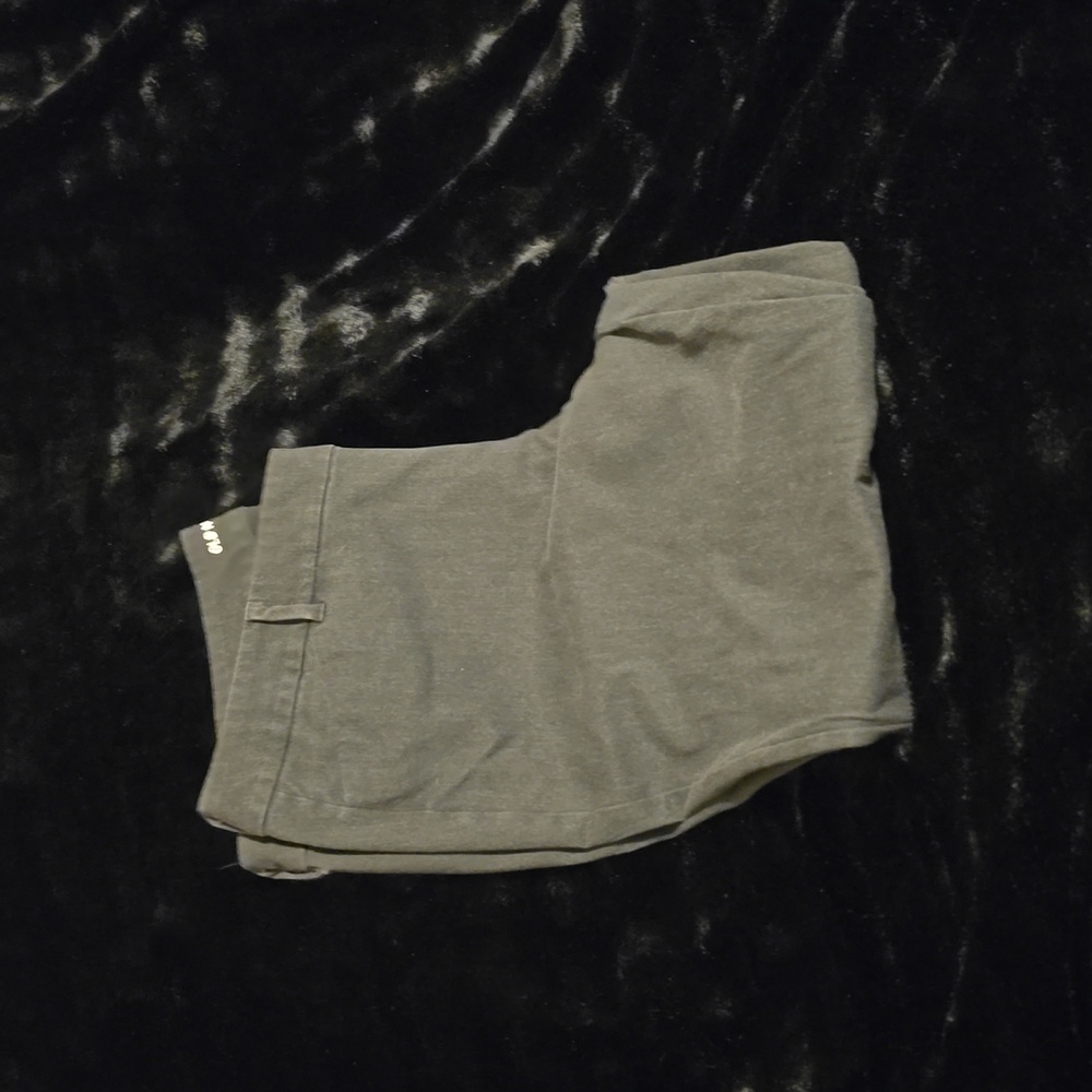 Mid Rise Grey Pixie Pants - image 1